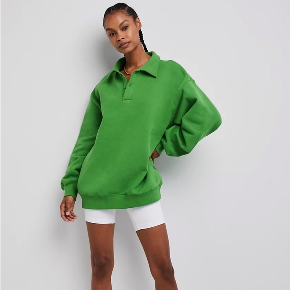 Aritzia Cozy Fleece Boyfriend Sweatshirt - Picture 2 of 3